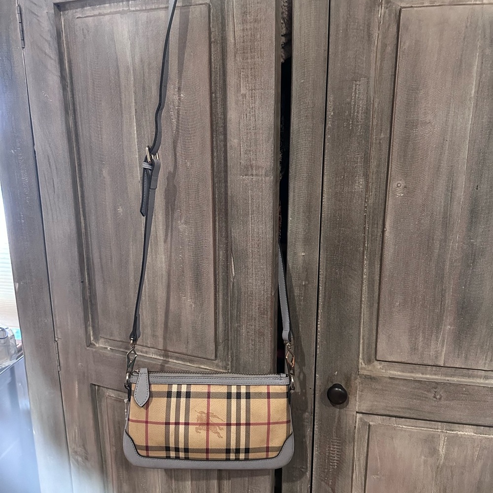 Burberry Haymarket bag